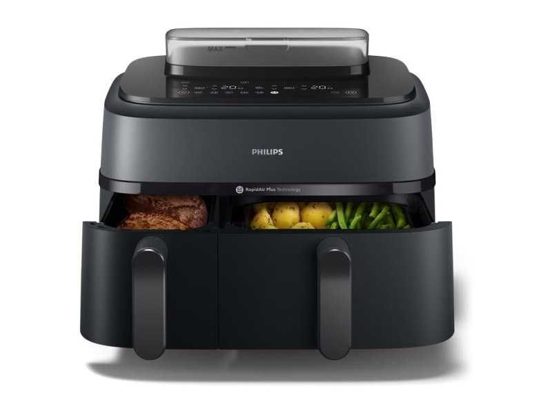 Еър Фрайър с Двойна Кошница и Пара Philips 5000 Series NA550/00