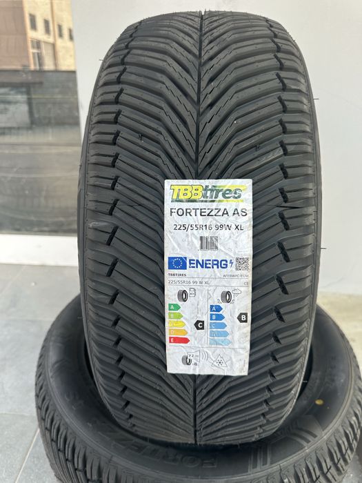 Нови всесезонни гуми TBB TIRES FORTEZZA AS 225/55R16 99W XL БОРД 2255516