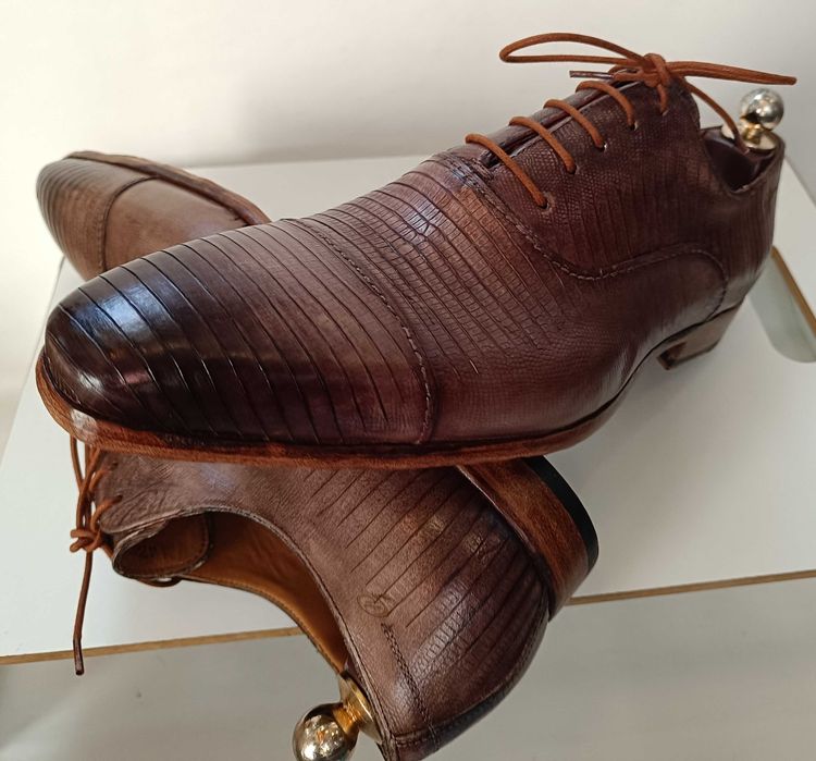 Pantofi de lux 43 43.5 44 44.5 45 45.5 46 GREVE NOI lucrati manual