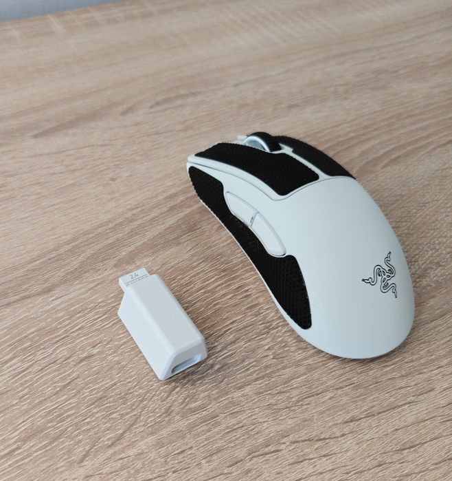 Мышь Razer DeathAdder V3 Pro + Донгл HyperPolling 8K Hz