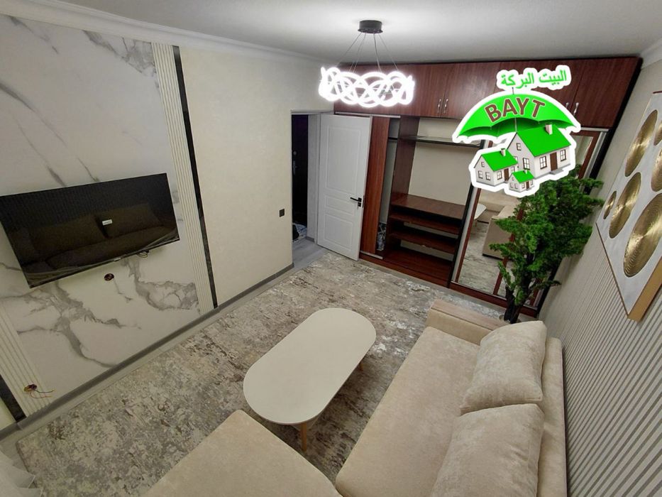 х ТЦ.Парус Чиланзар 8 квартал 1в2/2/4 Евро Ремонт,Мебель+Техника