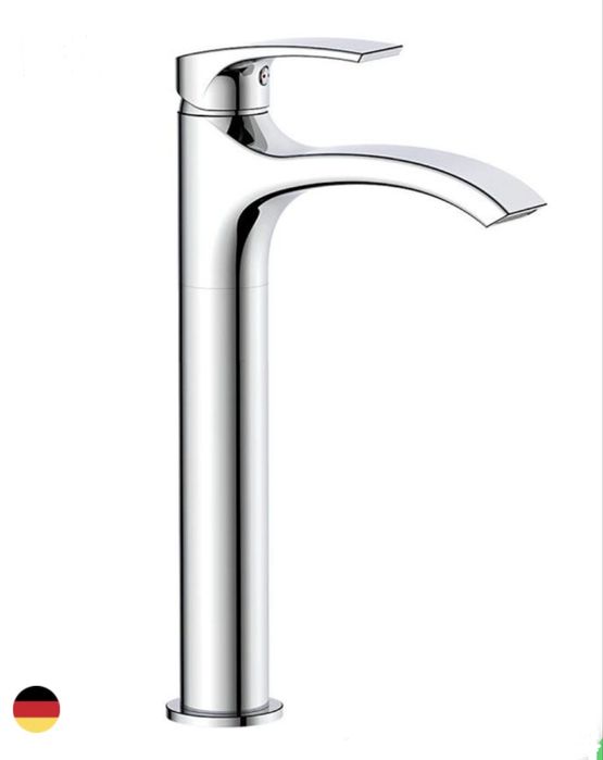 Продам новый высокий смеситель хромированный