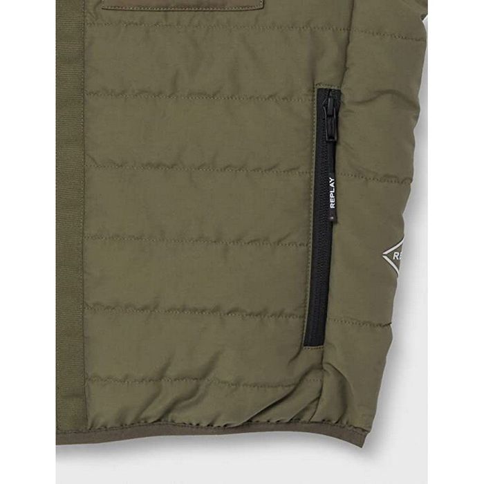 Оригинална грейка Replay S нова мъжка зелена гъзарска
