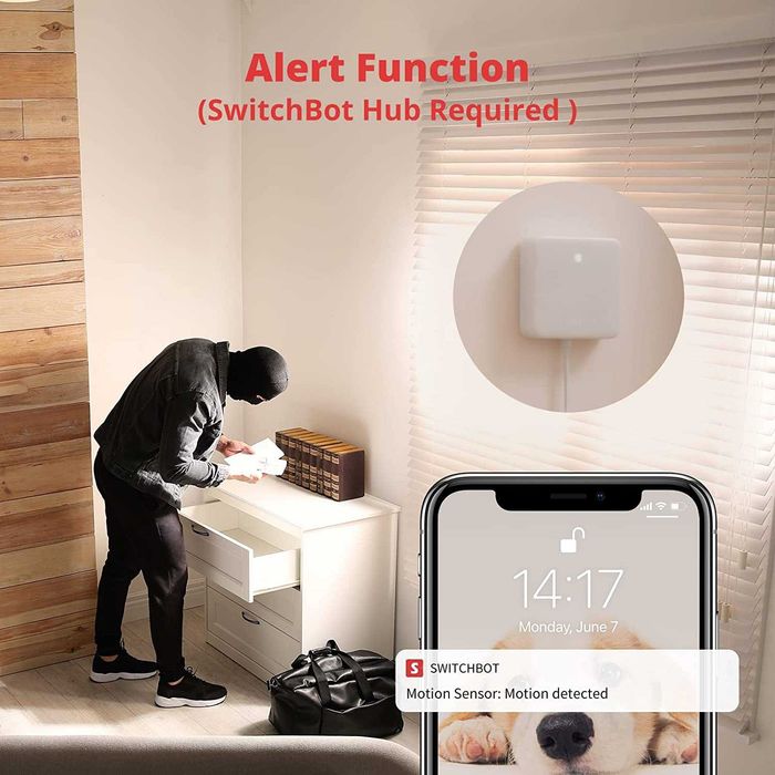 Смарт сензор за движение SwitchBot Smart Motion Sensor