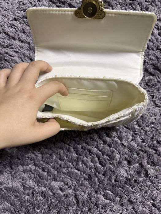 Guess сумочка твидовая