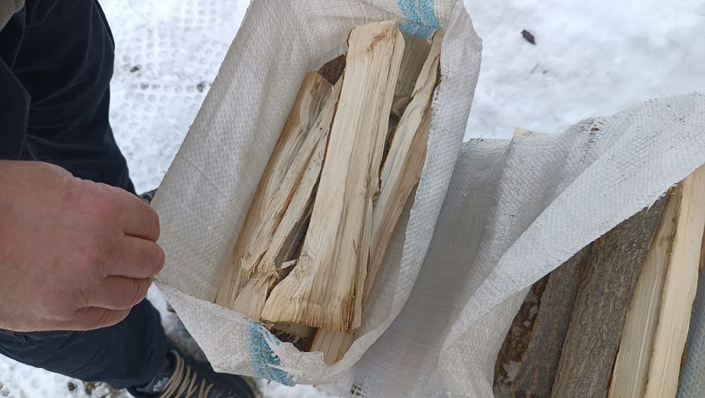 Продам дрова,мешками