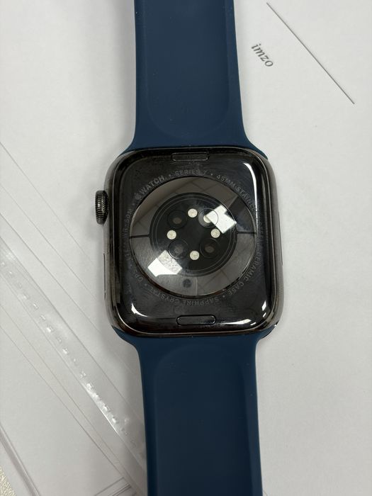 Apple watch series 7 45 mm stainless steel graphite