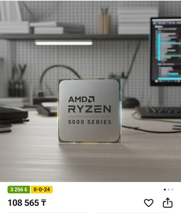 Ryzen 7 5700G в идеальном состоянии.
