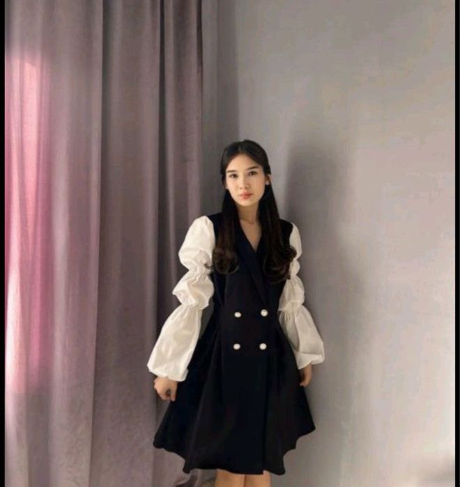 Элегантное платье ручной работы, надевалось 1 раз, состояние идеальное