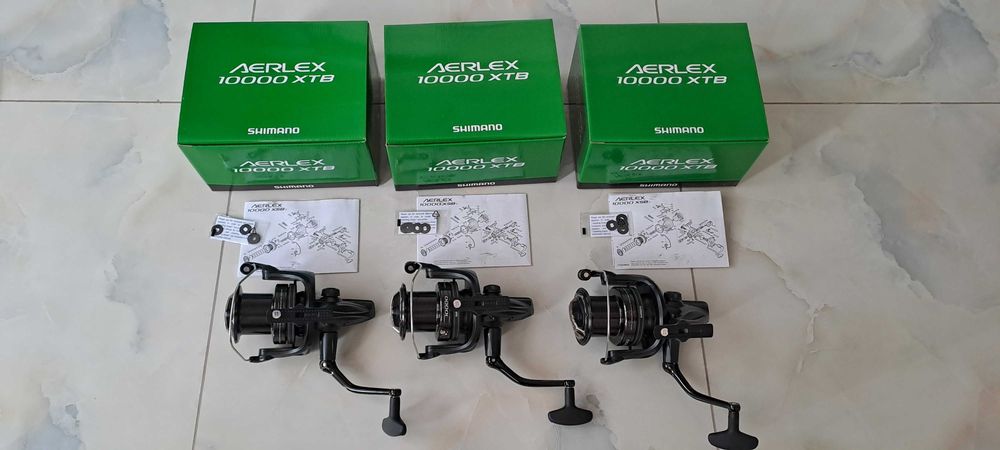 Шаранджийски макари  Shimano Aerlex 10000 XTB - 3 броя