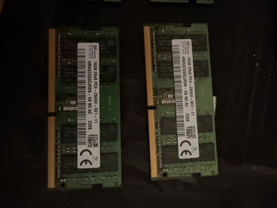 Vand rami de laptop 16gb ddr4 modul 2666mhz