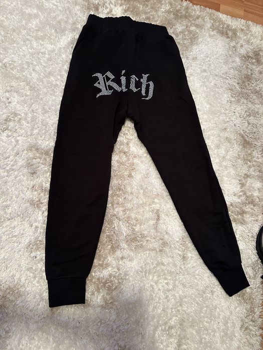 Pantaloni Young rich white