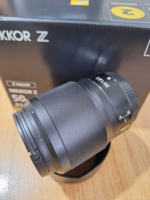 Nikon Z 50mm f/1.8 S – Obiectiv Mirrorless Montură Nikon Z -2200 lei .In garantie.