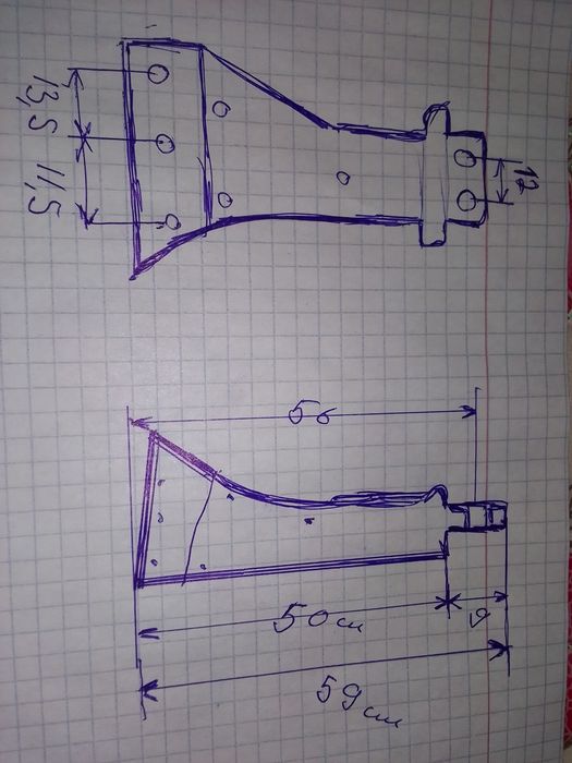 Продам  стойку плуга ПЛН -35