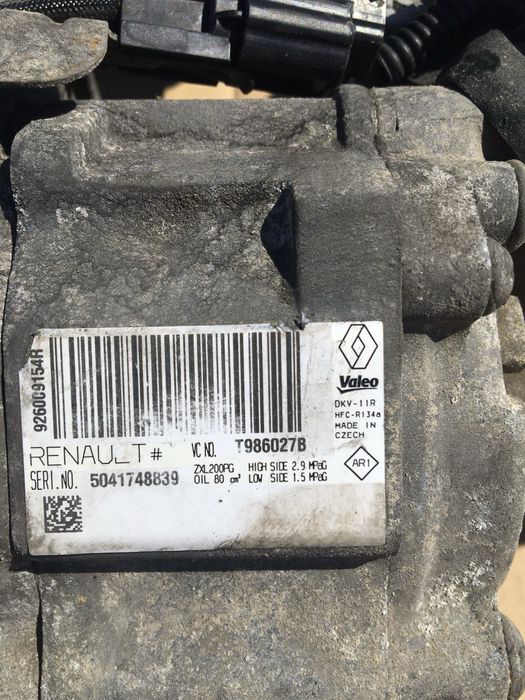 Conpresor AC Dacia / Renault cod 926009154R