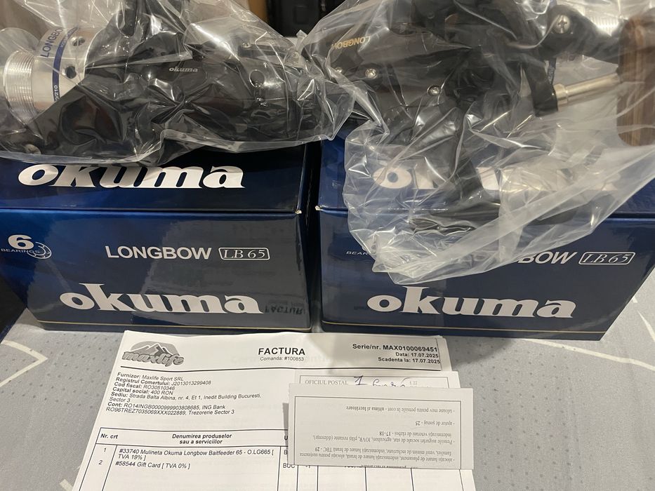 Okuma longbow 6500
