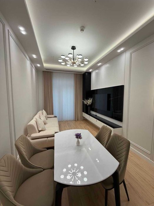 *Nest One NRG Tashkent City,Дружба,Центр 3ком квартира с террасой.Евро