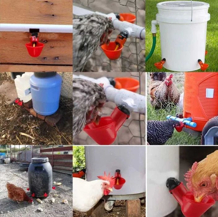 Поилки за птици зайци пъдпъдъци гълъби кокошки и др