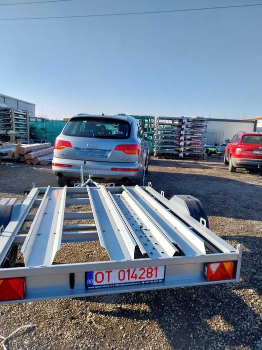 Remorca basculabila Moto Heca 750kg,ATV,RAR INCLUS