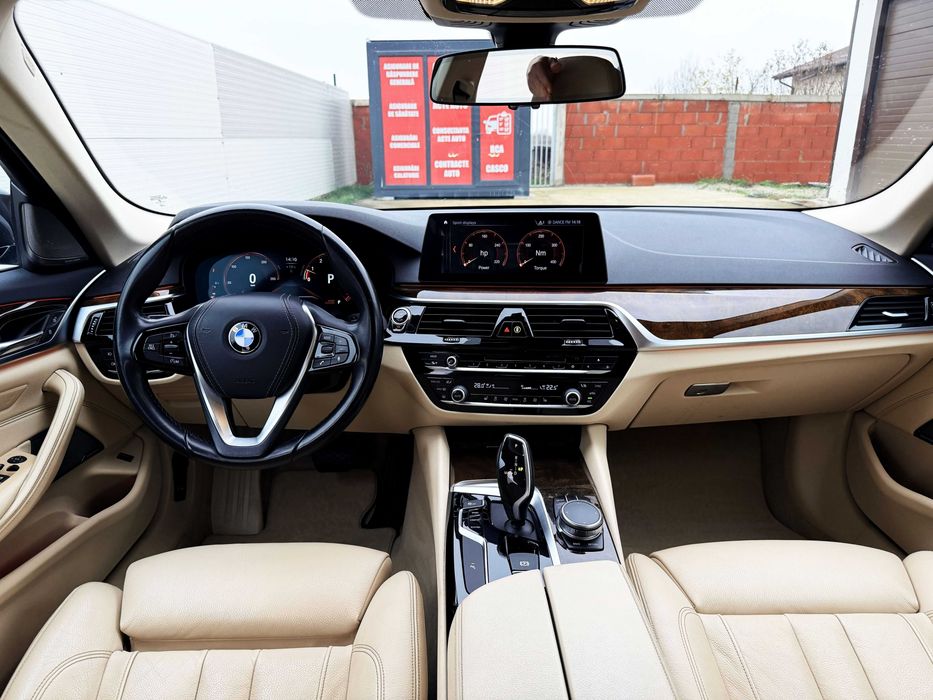 BMW 530i- 252 cp - An 2019 - High Executive- Interior Bej - Scaune confort - TVA inclus si deductibil