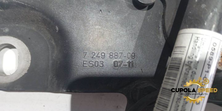 Balama capota stanga fata cu capsa si telescop 7249887-09 BMW Seria 5