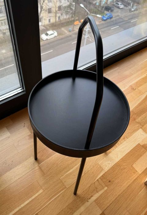 Set 2 masute IKEA BURVIK - Negre - Pret pachet