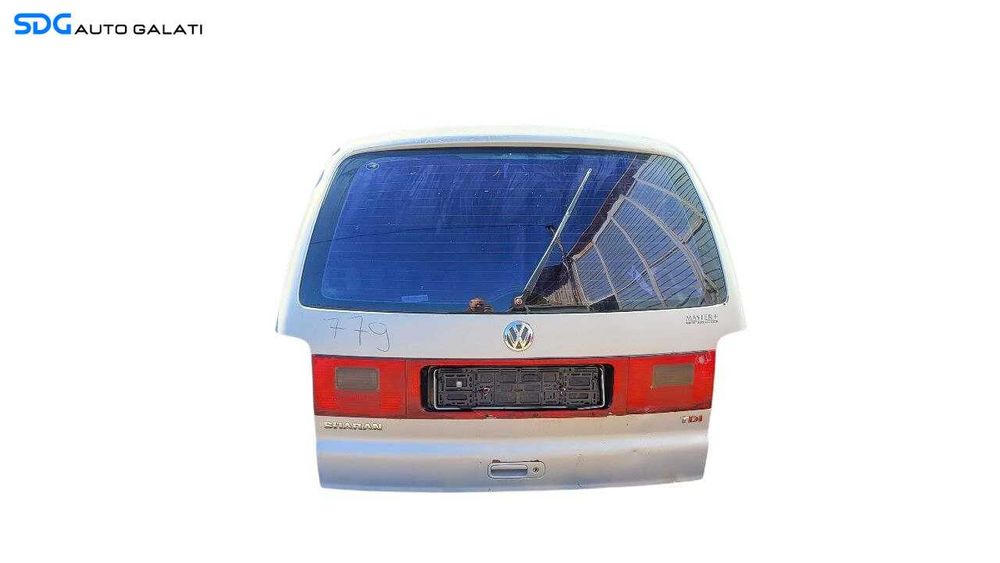 Hayon Haion Portbagaj Dezechipat cu Luneta Geam Sticla Seat Alhambra 2001 - 2010 Culoare Argintiu LB7Z [LC2442]