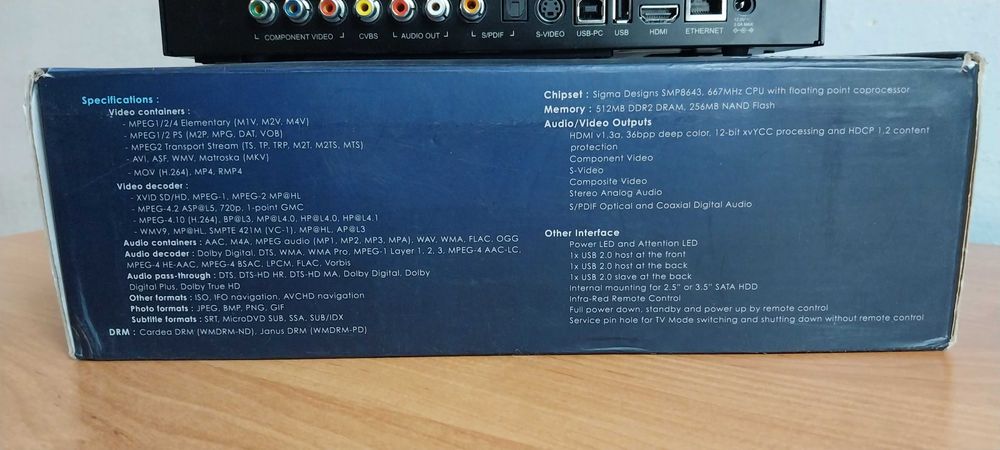 Popcorn Hour A-210 медиапроигрыватель