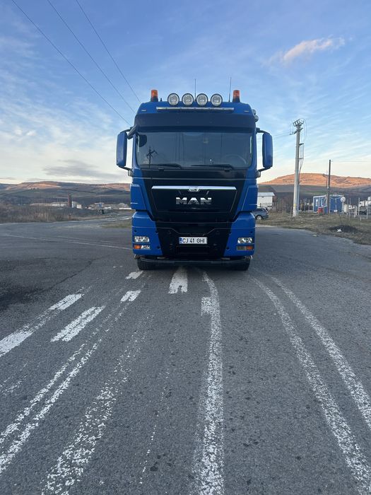 MAN TGX 18.540 4x4 an 2013 Hidro Semiremorca basculabila Kassbohrer