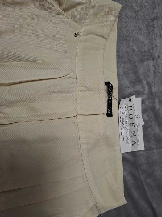 Pantaloni eleganti de vara POEMA marimea 38. NOI cu eticheta!!!