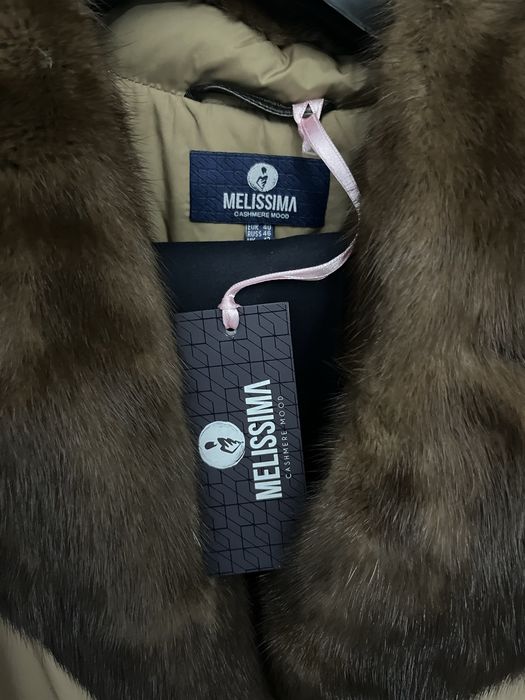 Зимняя куртка  с норковым воротником