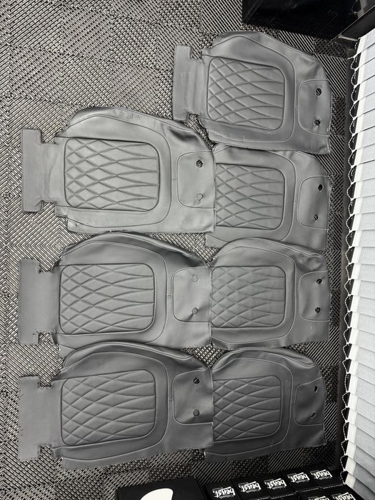 Оригинални нови Mercedes G63 AMG кожени калъфи за седалки салон