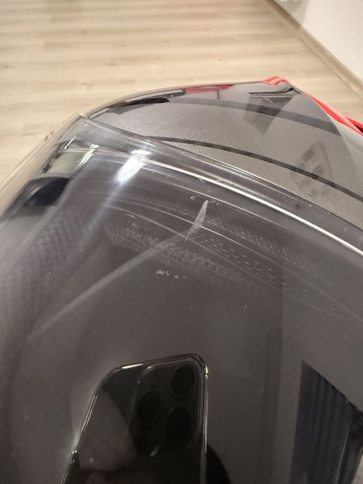 Casca integrala scorpion EXO 520 air shade black/red