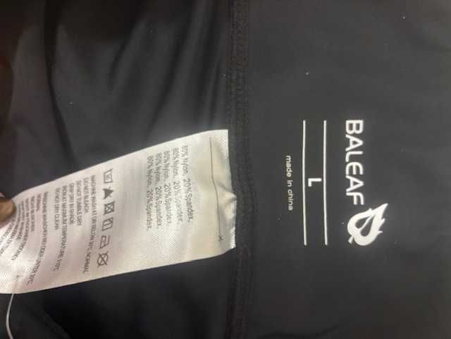 Нови дамски велосипедни къси панталони с подплата, висока талия Baleaf