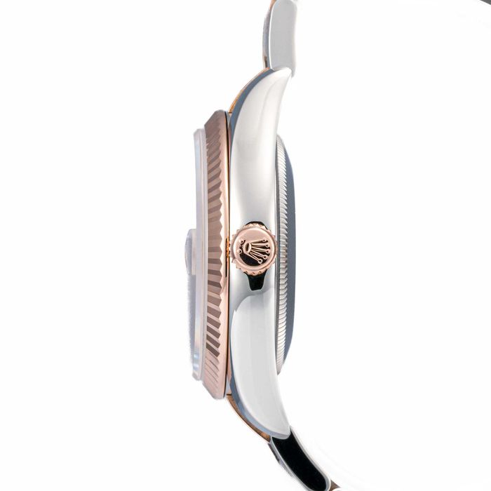 Rolex Datejust 36mm Everose Gold and Steel 116231 Pink dial