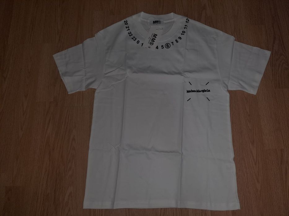 Tricouri Maison Margiela Numbers Premium 100% Bumbac S,M,L Gros&Rezistent 260 GSM