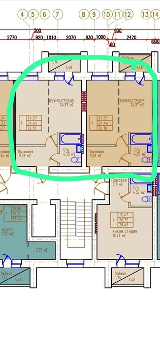 Продам 1 комн новостройка Омега