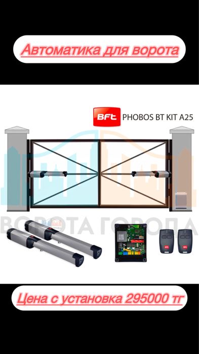 Автоматика для ворота камера домофон