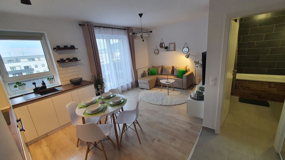Chirie - apartament 3 camere in Avantgarden 4, 2 bai, terasa, garaj