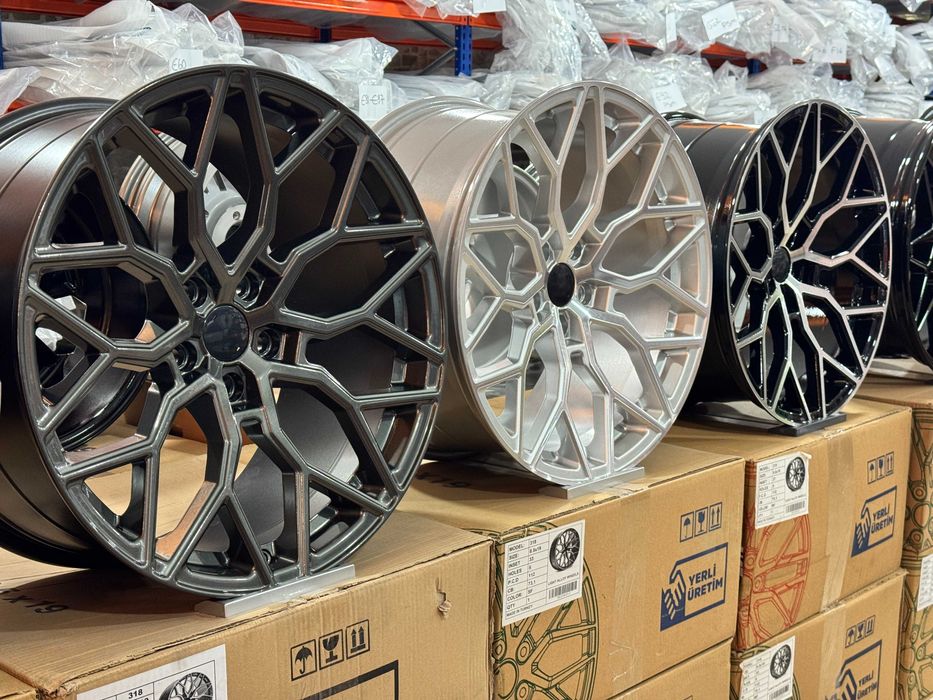 Jante Aliaj EMR Wheels A368 - 5x112 19 Gun Metal Concave PASSAT A4 A5