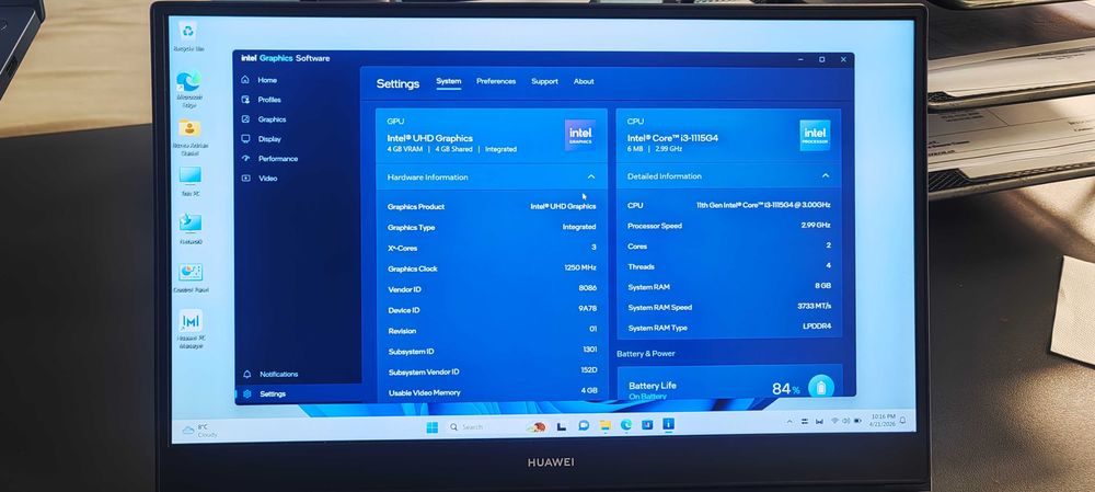 Laptop Huawei MateBook D14