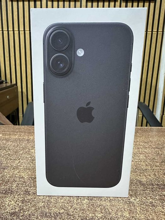 НОВ Apple iPhone 16 128GB Black / Гаранция 24м. / запечатан