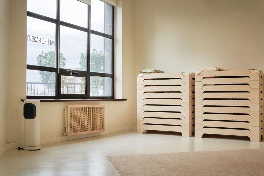 Детская кровать штабелируемая