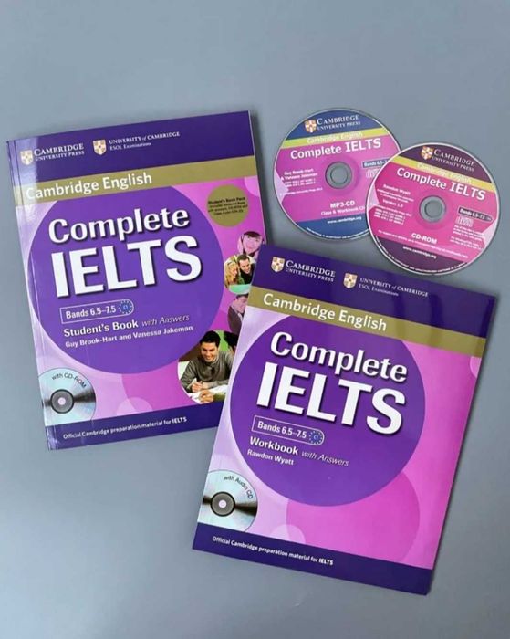 Доставка. Complete Ielts Bands 4-5; 5-6,5; 6,5-7,5