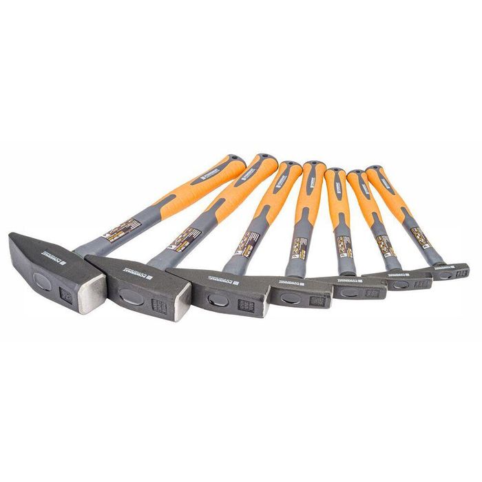 Set ciocane pentru lacatuserie, coada din fibra de sticla, maner