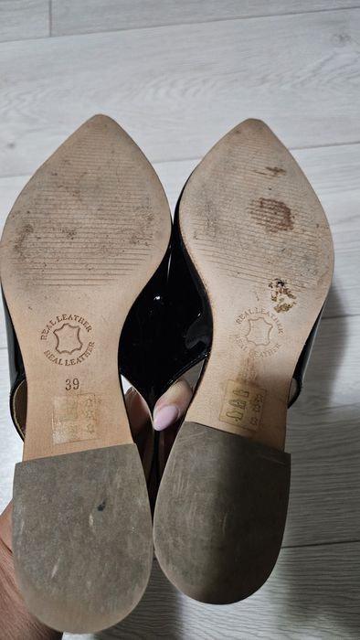 Balerini piele decupati