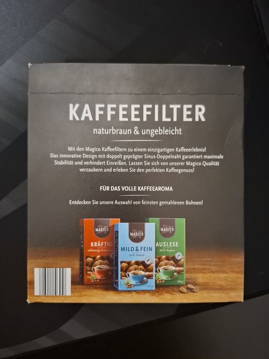 Бумажные кофе фильтры (Германия)