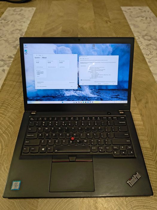 Lenovo Thinkpad T480s i5-8350U 24GB RAM 240GB SSD