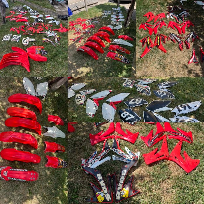 Пластмаси за КТМ, Хускварна, Ямаха, Сузуки, Кавазаки, Хонда