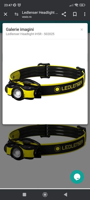 Lanterna led lenser ih5r